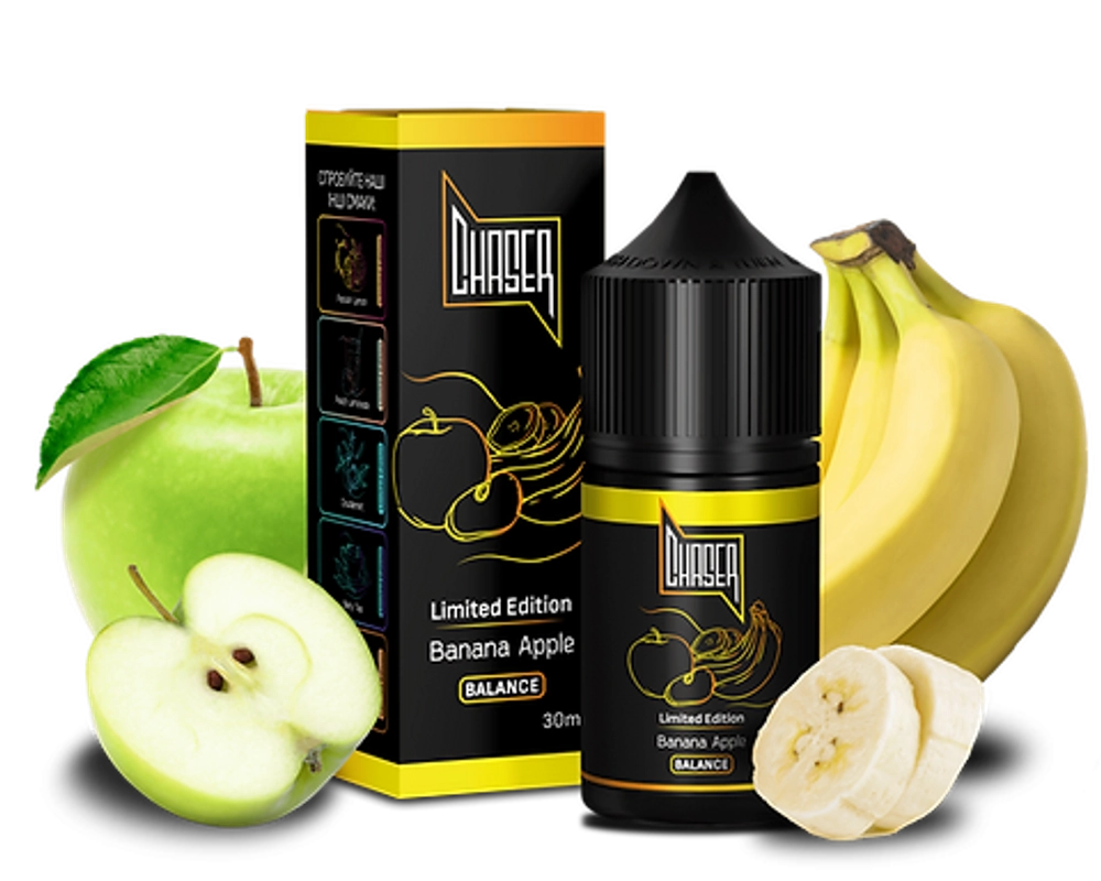 CHASER BLACK Banana Apple (5%nic, 30ml)