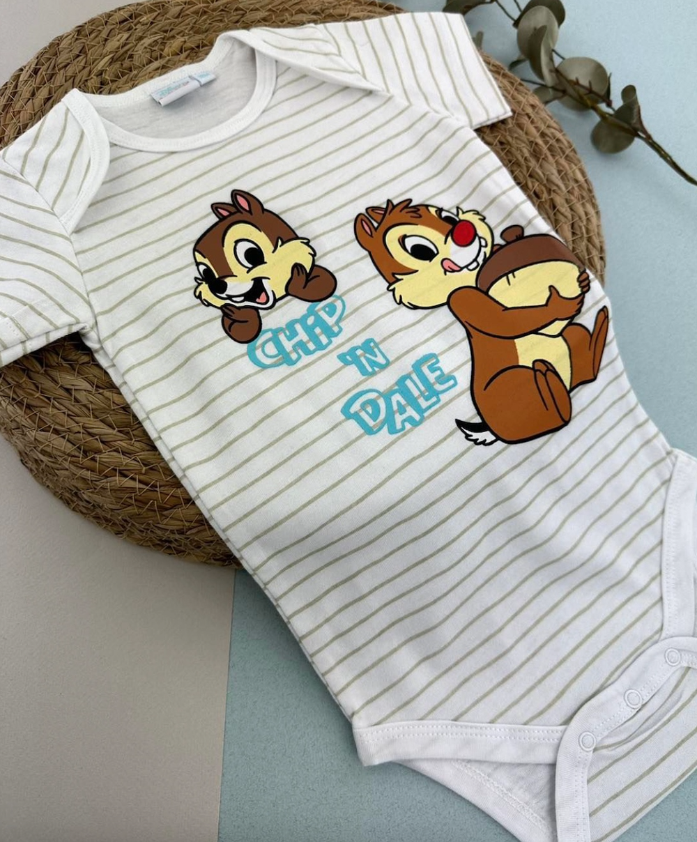 Боді-футболка "Chip&Dale", бавовна ТМ "Disney" (56 см)