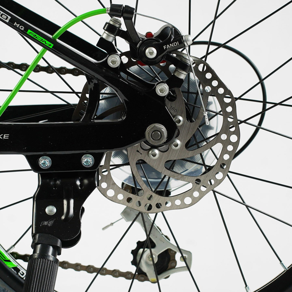 Детский спортивный велосипед 20 дюймов Corso F35 магниевый, оборудование Shimano