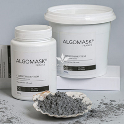Альгинатная маска с древесным углем Charcoal Peel Off mask, Algomask