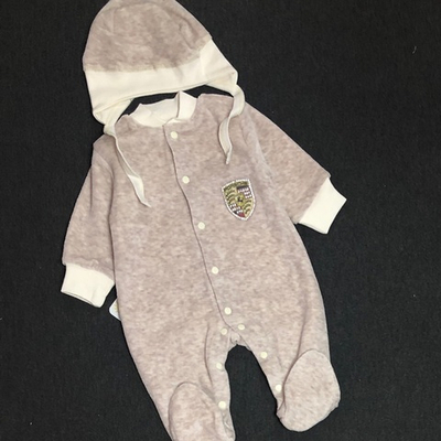 Чоловічок із шапочкою, велюр ТМ "Happy"