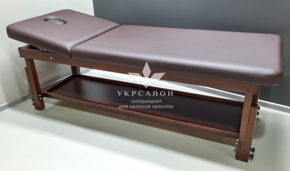 Стационарный массажный стол KP-11 Brown