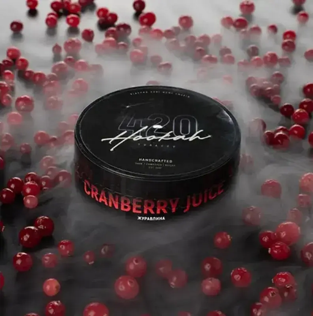 Табак 420 Cranberry Juice (Клюквенный Сок) 100г