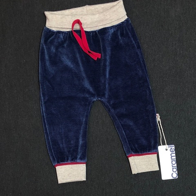 Штани "Big forest", велюр ТМ "Caramell" (74 см)