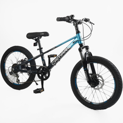 Детский спортивный велосипед 20 дюймов Corso Camaro магниевый, оборудование Shimano