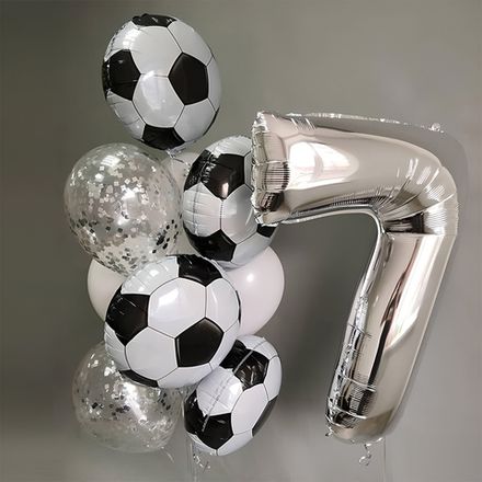 Воздушные шарики для мальчика "ФУТБОЛ"