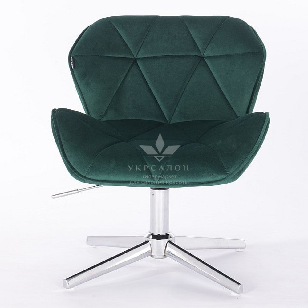 Стільчик клієнта Paris velor cross