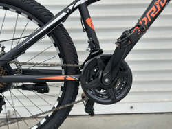 Велосипед горный подростковый 24 дюйма Toprider 611 оборудование Shimano
