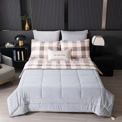 Комплект постельного белья Сатин Velouria Luxe с Одеялом VL005