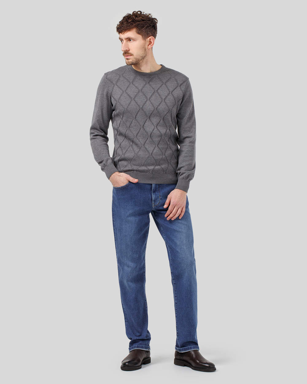 Джинси чоловічі Regular Fit блакитні (арт. 8862300406)