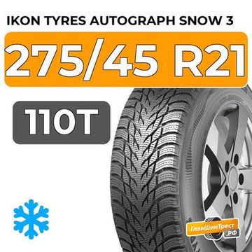Ikon Tyres Autograph Snow 3 SUV 275/45 R21 110T XL