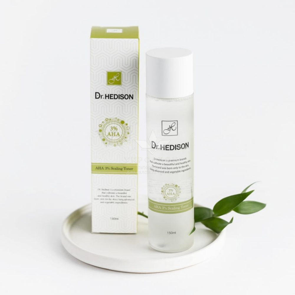 Тонер для проблемної шкіри Dr.Hedison AHA 3% Toner