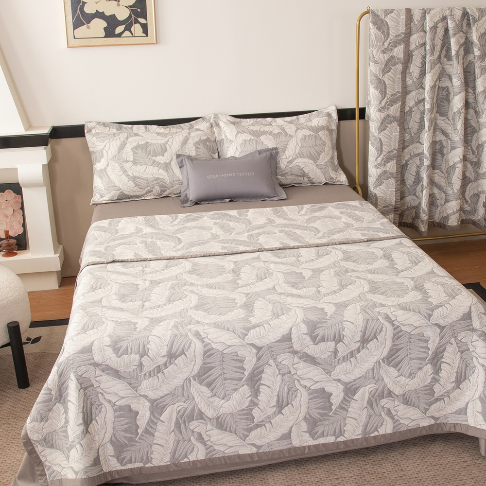 Покрывало двухстороннее и две наволочки Aurora Veil PAV008