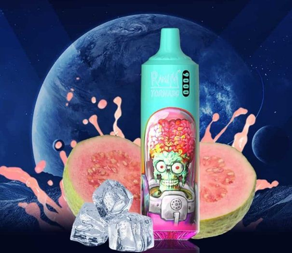 RandM Tornado 9000 Guava Ice 5% nic