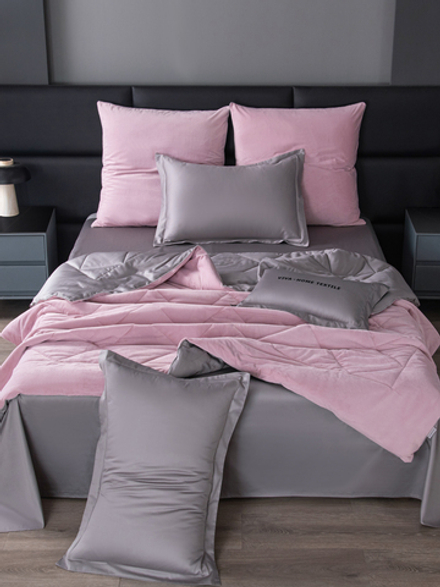 Комплект постельного белья Сатин Velvet Premium с Одеялом VP001