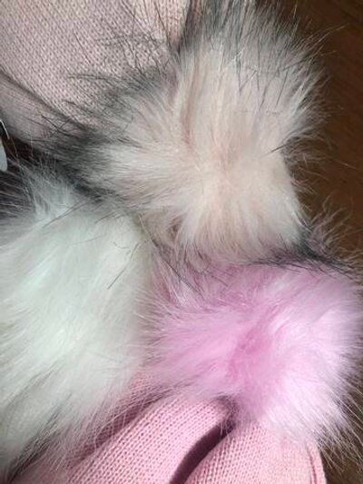 Шапочка із шарфом "My sweet Kitty", акрил ТМ "Grans" (р. 40-42)