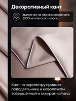 Комплект постельного белья Однотонный Сатин Премиум OCP002