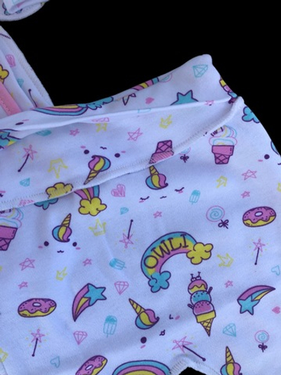 Комплект 3в1: боді з довгим рукавом, повзунки, шапочка «Rainbow”, інтерлок  ТМ “Yeeha”