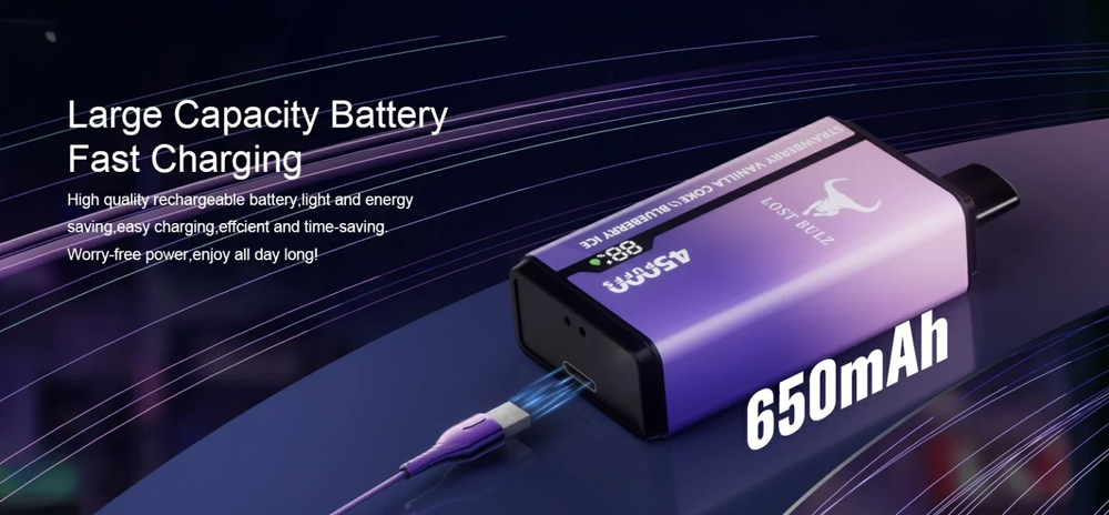 Lost Bulz 45.000 - Blue Razz Pineapple + Strawberry Ice (5%)