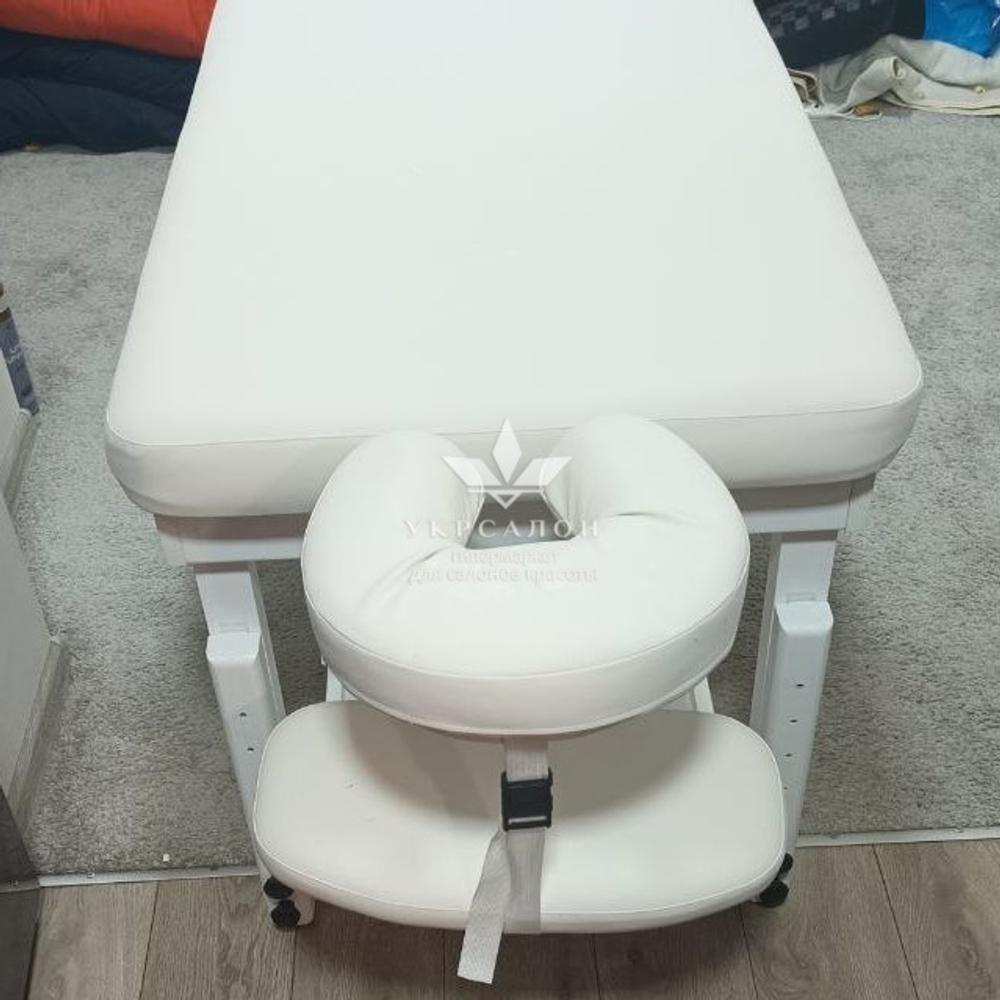 Стаціонарний масажний стіл KP-9 White