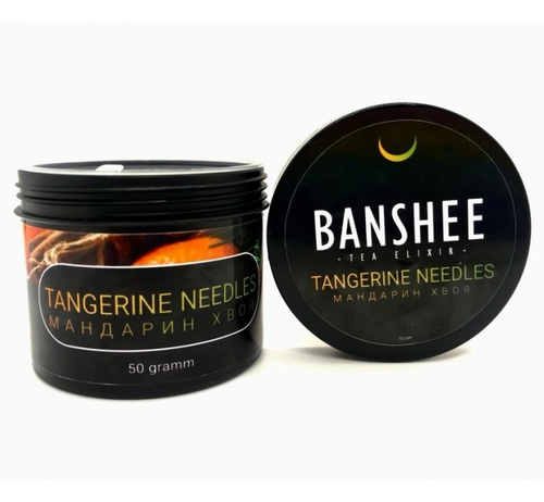 Бестабачная смесь Banshee Tangerine Needls (Банши Мандарин хвоя) 50г