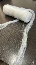 Защитная сетка от птиц 5х6 м (20х20мм). Белая. уф-стабилизированная