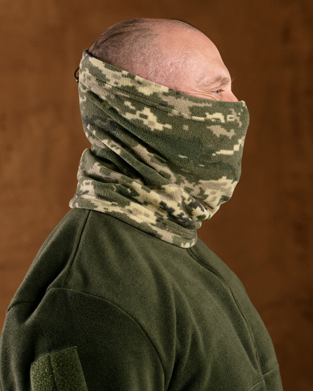 Шарф-труба (бафф) флісовий піксель чоловічий (арт. 6062200103)