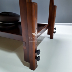 Стационарный массажный стол KP-10 Brown