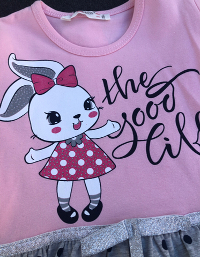 Сукня "Зайка", бавовна ТМ "Pop fashion"