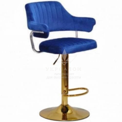 Стільчик для візажу Jef velor Gold