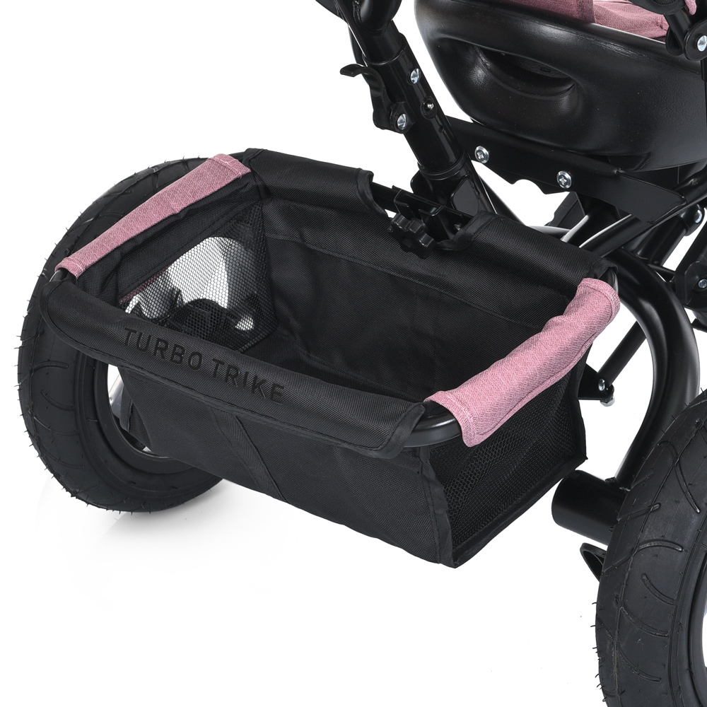 Дитячий триколісний велосипед Turbo Trike MT 1006 гумові колеса