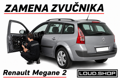 Komplet Zvučnika za Renault Megane 2 (II)