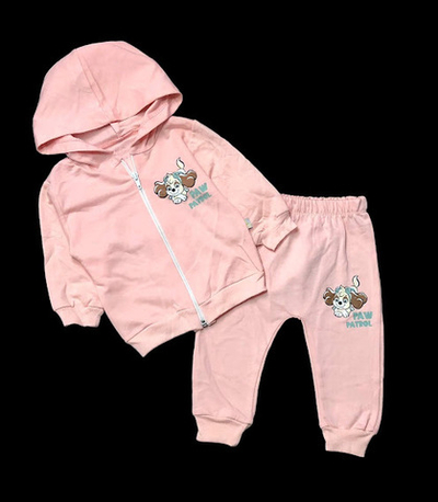 Костюм 2в1: кофта з капюшоном, штани "Paw Patrol", двунитка ТМ "Bobisco"