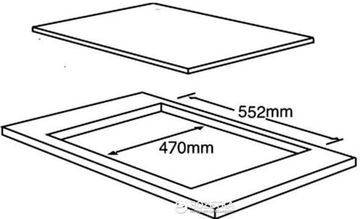 Варильна панель газова INTERLINE TQ 6440 BK/H2