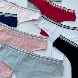 Стрінги з полосками на резинці