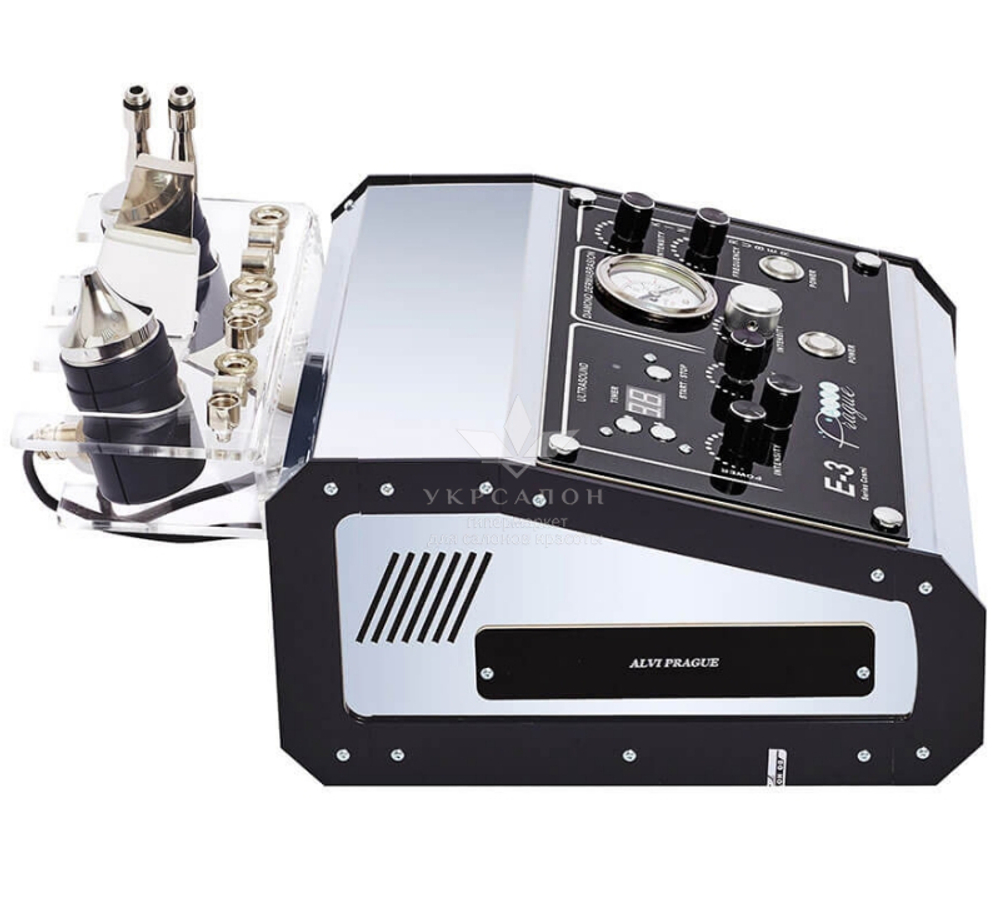 Аппарат многофункциональный E-3 3 в 1 (Уз терапия, алмазная дермабразия, уз-скрабер)