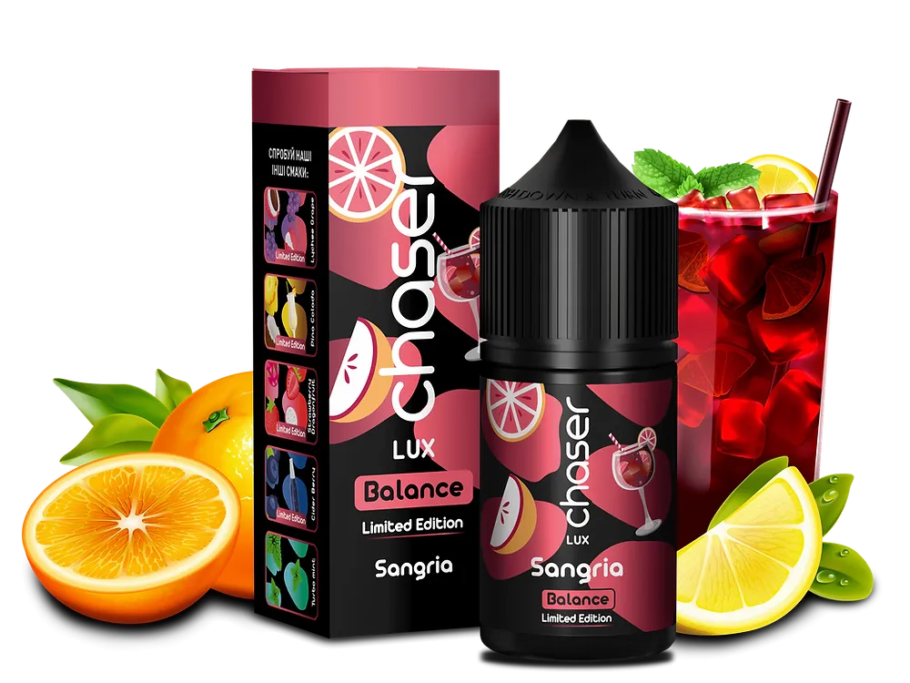 CHASER LUX Sangria (5%nic, 30ml)