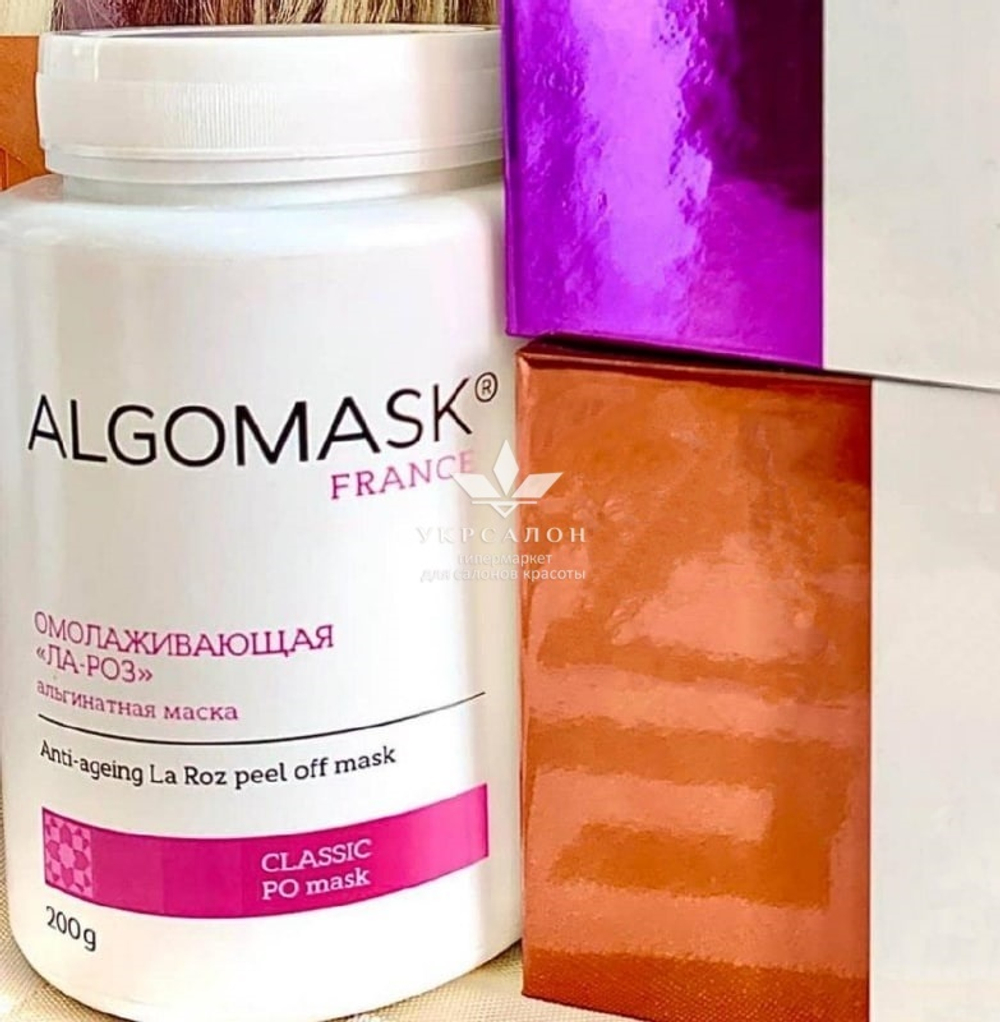 Альгинатная маска Ла-Роз омолаживающая, Anti-ageing La Roz peel off mask, Algomask