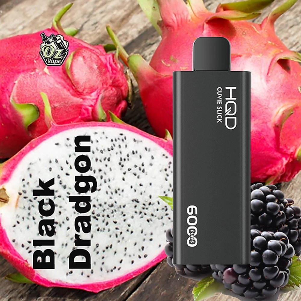 HQD SLICK 6000 Black Dragon Fruit (5% nic)