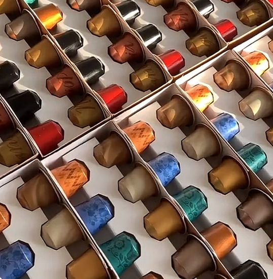 Кава в капсулах без упаковки Nespresso Set 14 капсул