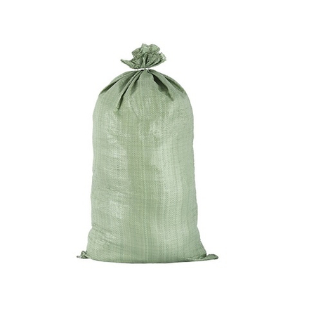 Мешок зеленый 55х80см полипропиленовый