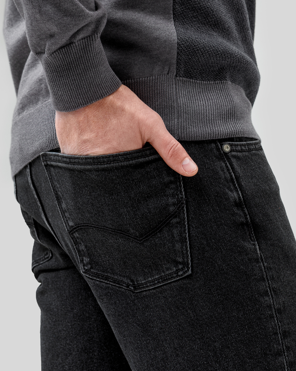 Джинси чоловічі Regular Fit сірі (арт. 8862300401)