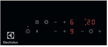 Варильна поверхня електрична Domino Electrolux LHR3233CK