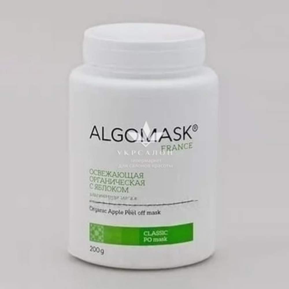 Альгинатная маска с яблоком Organic Apple Peel off mask, Algomask