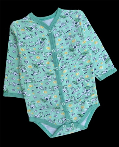 Боді з довгим рукавом "Малятко", футер ТМ "Пташка"