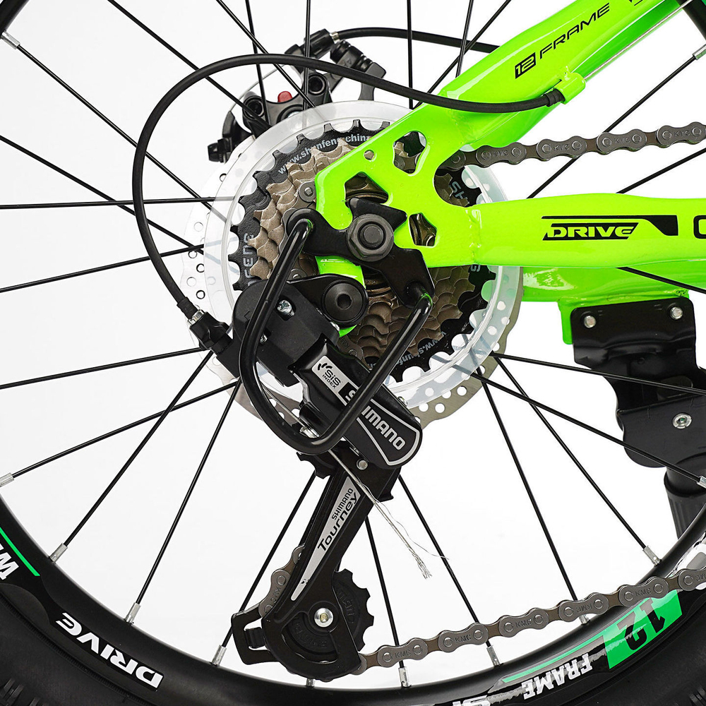 Детский спортивный велосипед 20 дюймов Corso Spirit, оборудование Shimano