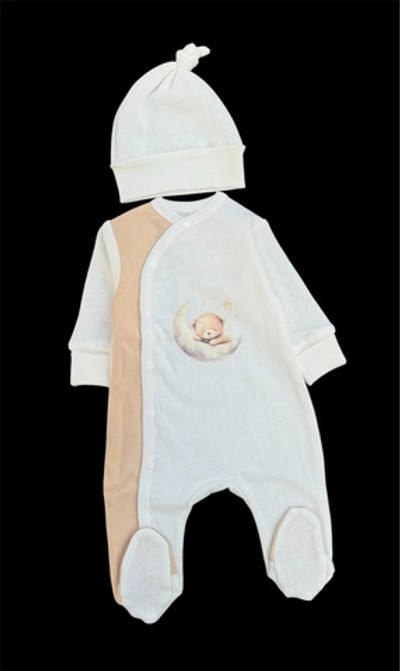 Чоловічок із шапочкою "Ведмежа", футер, ТМ "Happy ТОТ"