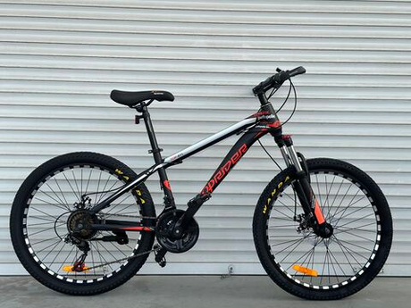 Велосипед горный подростковый 24 дюйма Toprider 611 оборудование Shimano