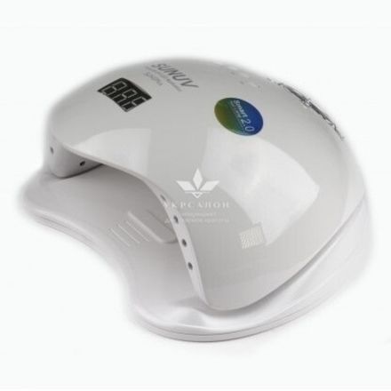 Лампа для манікюру led+uv sun 5 plus, 48 вт із системою охолодження діодів (оригінал)