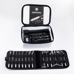 Аппарат Дарсонваль black с сумкой и набором электродов (17 шт)